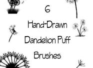 Detail Dandelion Photoshop Brush Nomer 56