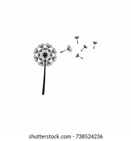 Detail Dandelion Silhouette Vector Free Nomer 22