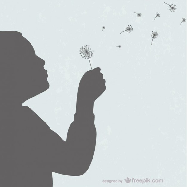 Detail Dandelion Silhouette Vector Free Nomer 49