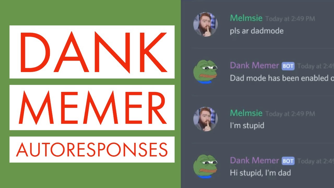 Detail Dank Meme Bot Nomer 13