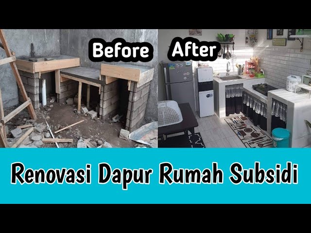 Detail Dapur Rumah Subsidi Nomer 14