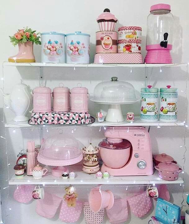 Detail Dapur Shabby Chic Pink Nomer 47