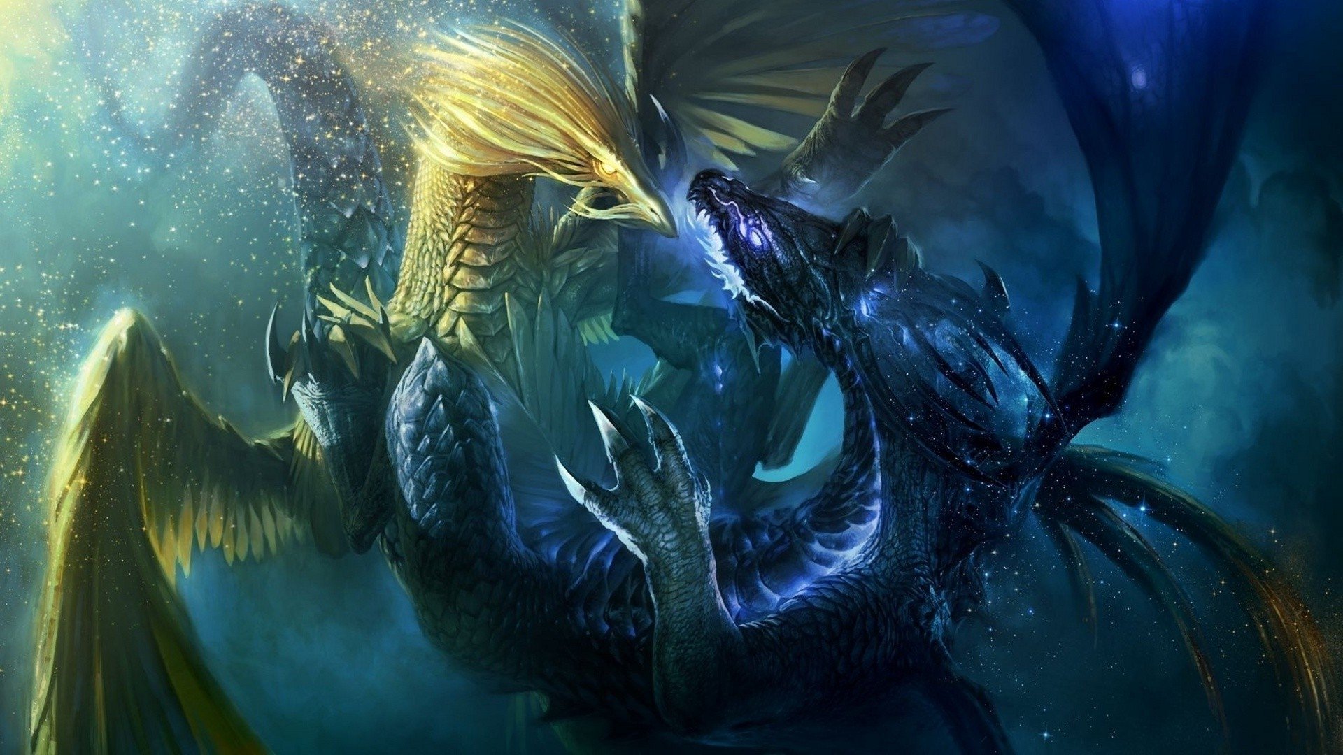 Detail Dark Dragon Vs Light Dragon Nomer 12