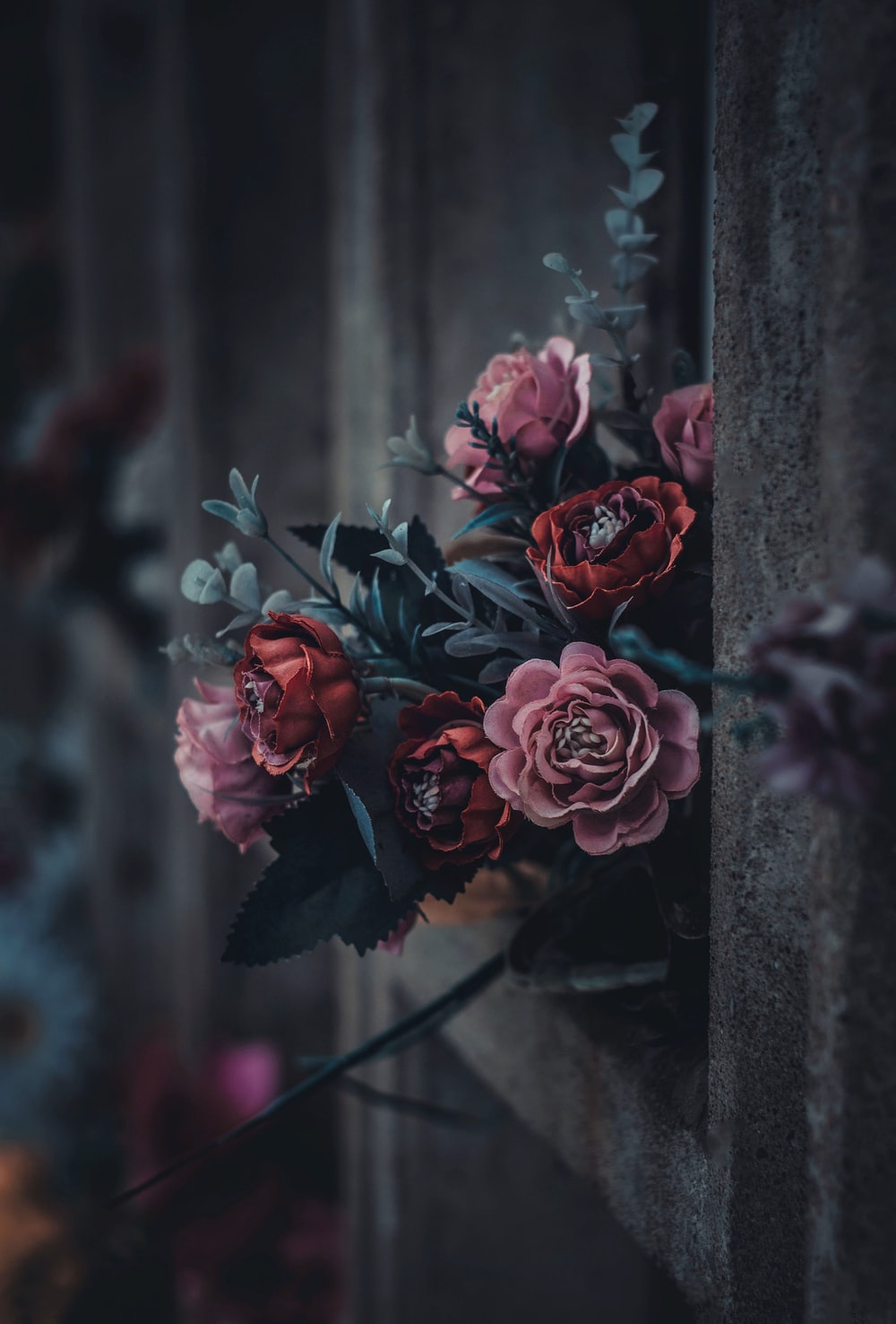 Detail Dark Flower Wallpaper Nomer 4