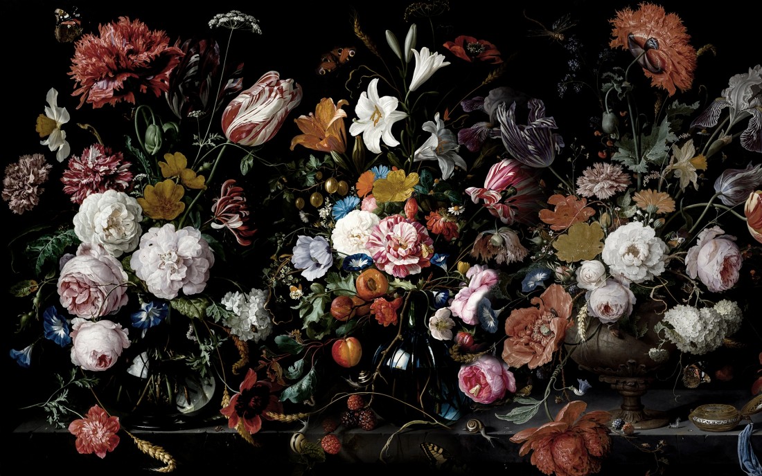 Detail Dark Flower Wallpaper Nomer 57
