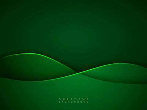 Detail Dark Green Abstract Background Nomer 27