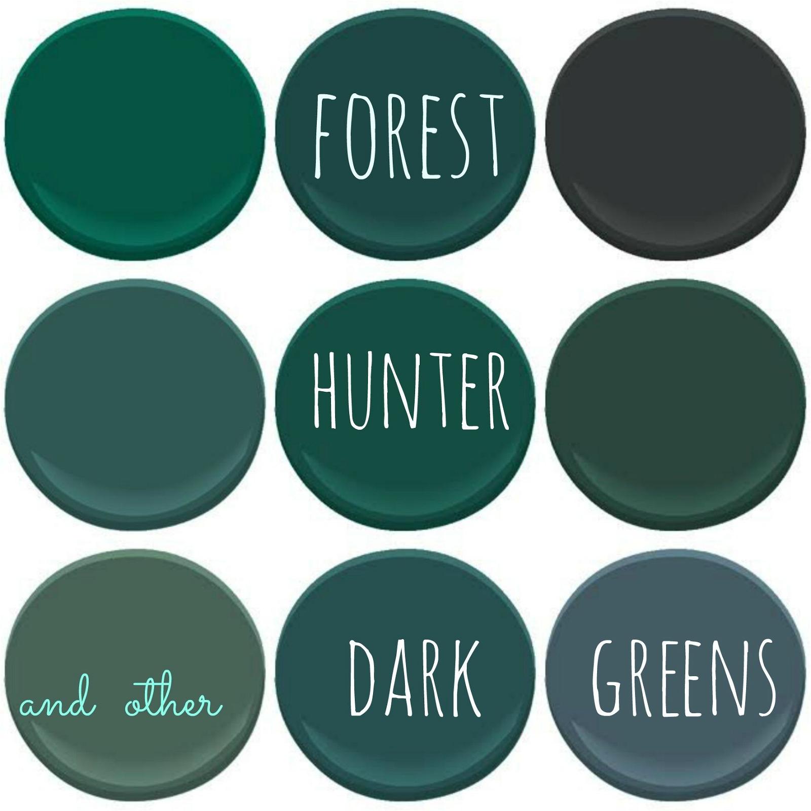 Detail Dark Green Warna Nomer 12