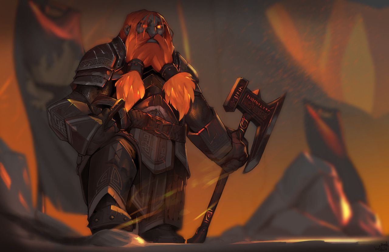 Detail Dark Iron Dwarf Wallpaper Nomer 7