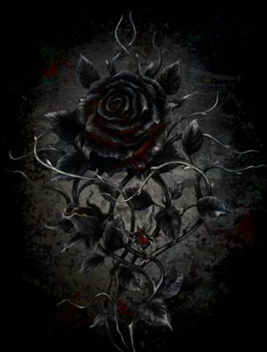 Detail Dark Rose Wallpaper Nomer 51