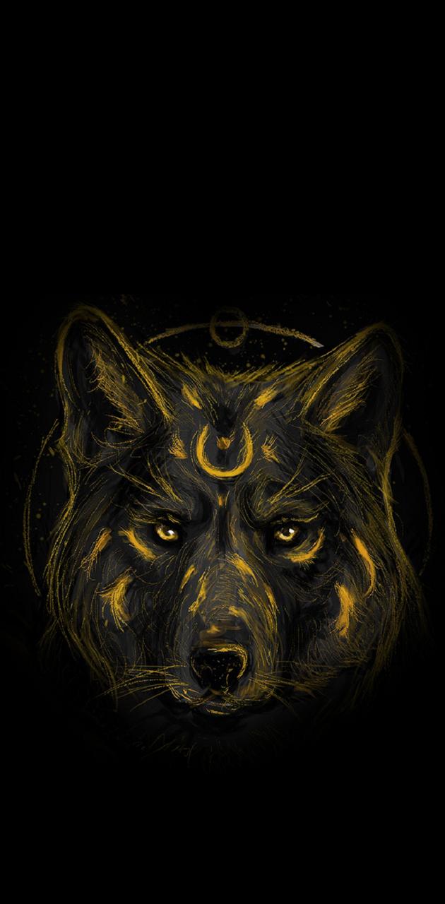 Detail Dark Wolf Wallpaper Nomer 43