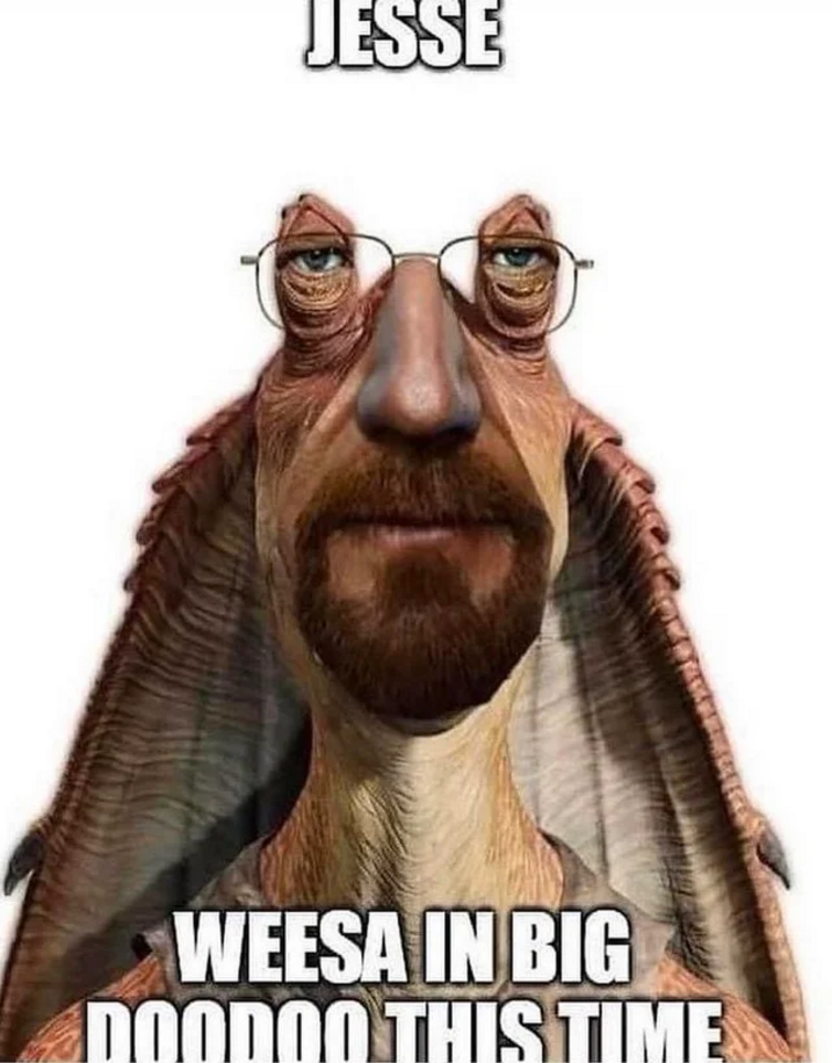 Detail Darth Jar Jar Meme Nomer 35