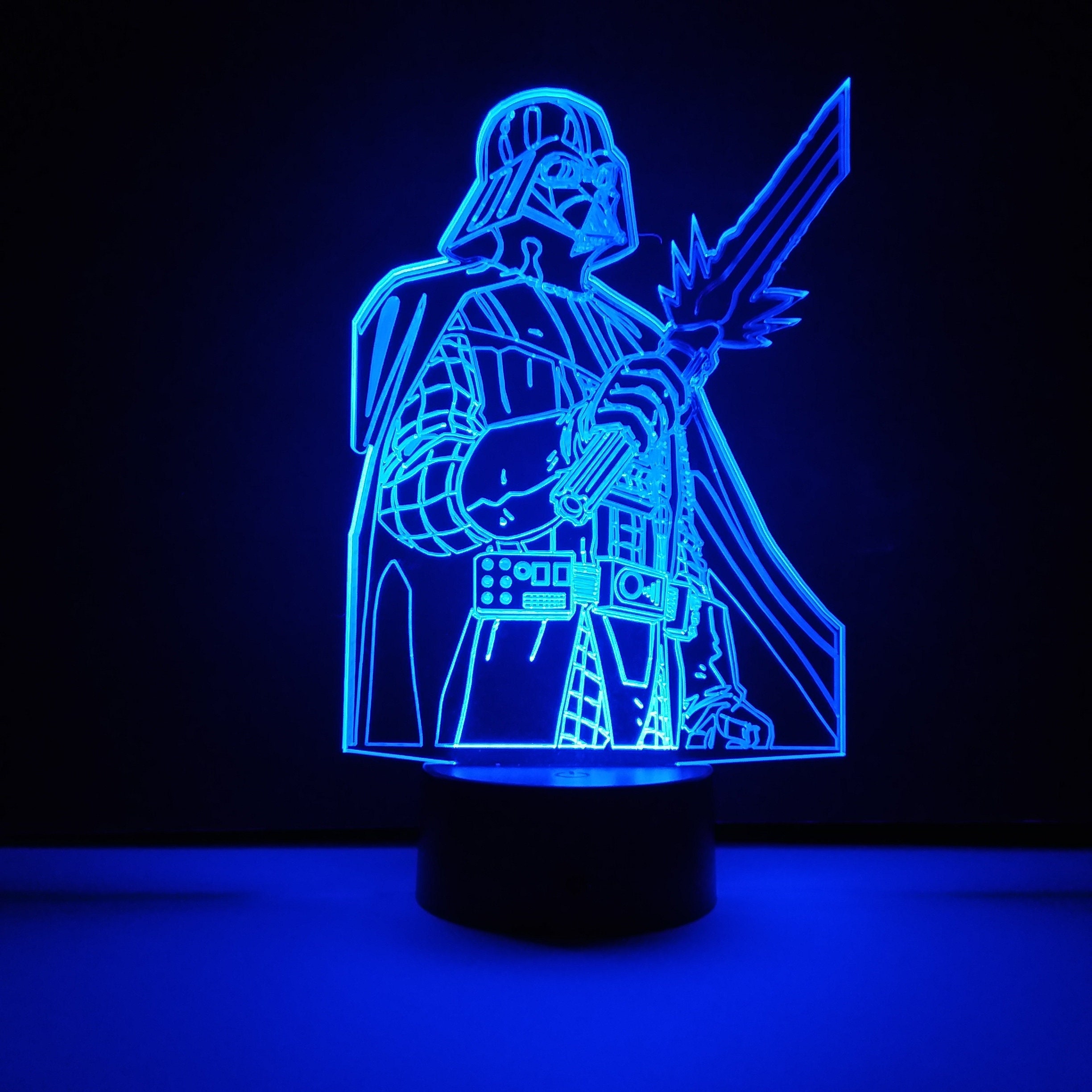 Detail Darth Vader 3d Lamp Nomer 12