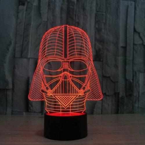 Detail Darth Vader 3d Lamp Nomer 15