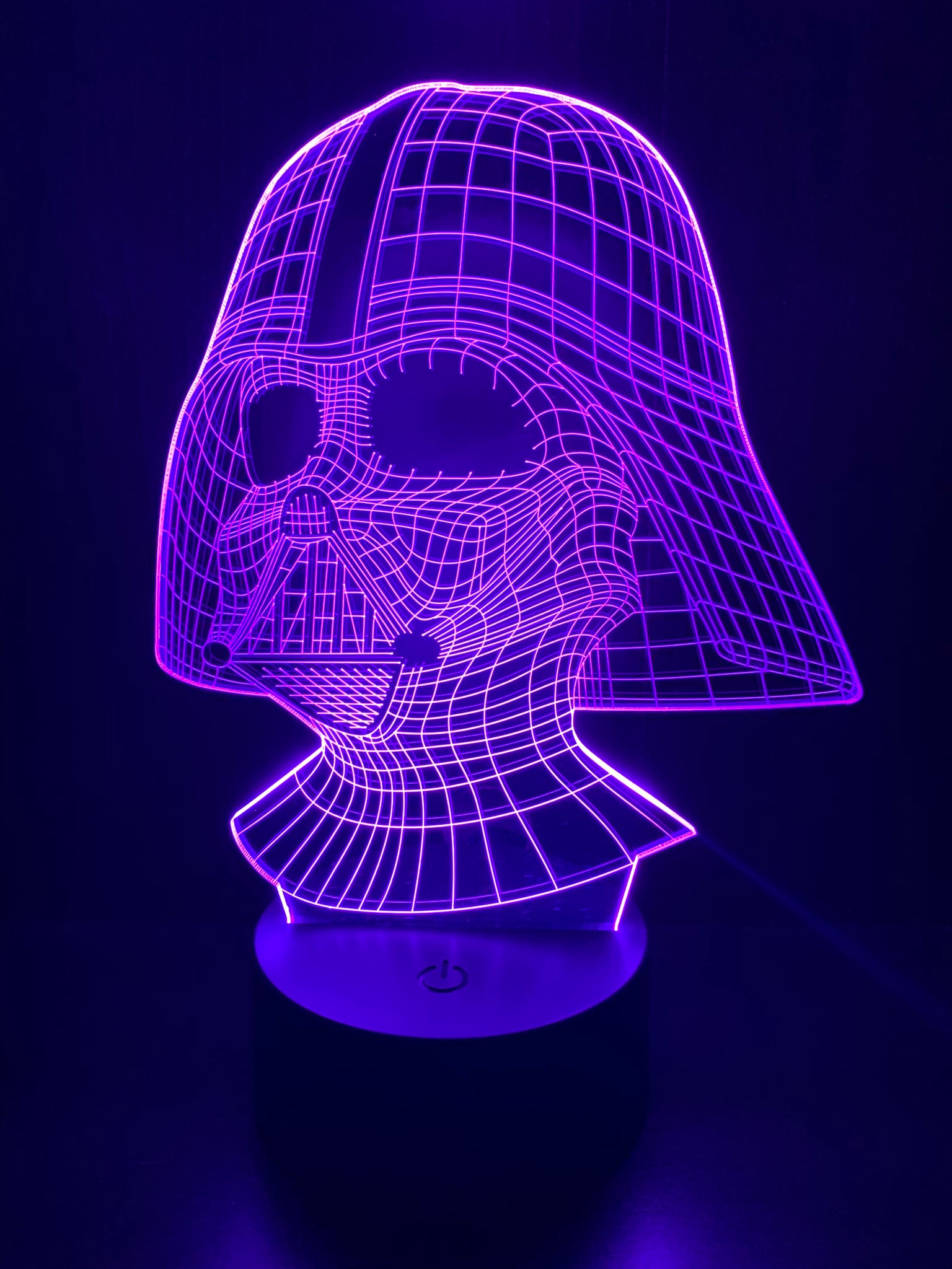 Detail Darth Vader 3d Lamp Nomer 31