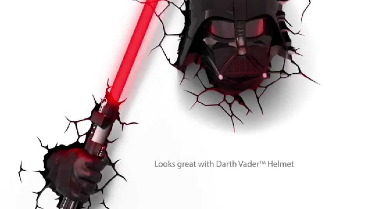 Detail Darth Vader 3d Lamp Nomer 36