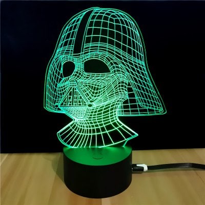 Detail Darth Vader 3d Lamp Nomer 38