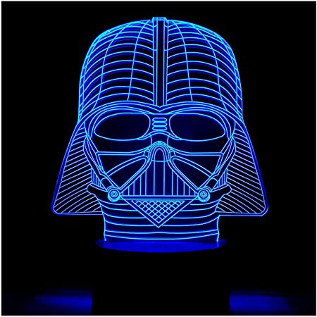 Detail Darth Vader 3d Lamp Nomer 5