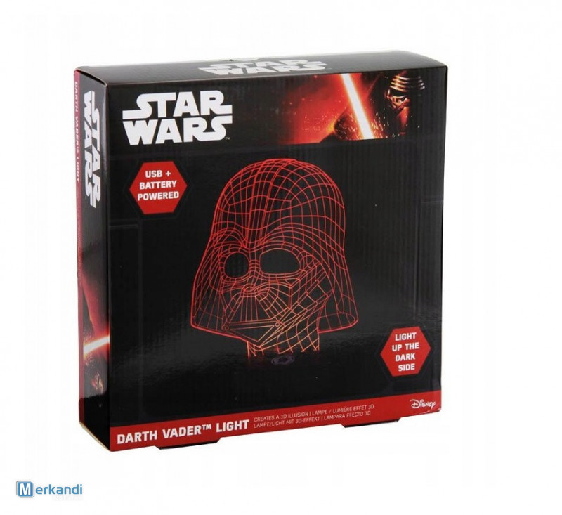 Detail Darth Vader 3d Lamp Nomer 44