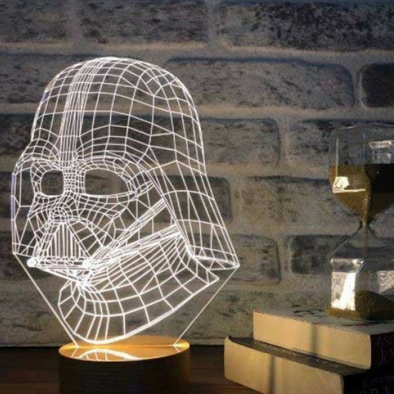 Detail Darth Vader 3d Lamp Nomer 51