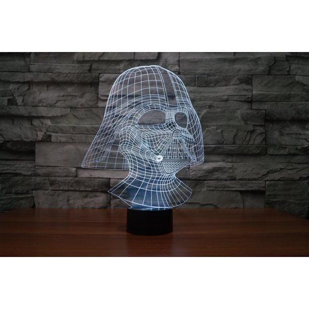 Detail Darth Vader 3d Lamp Nomer 8