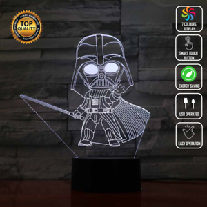 Detail Darth Vader 3d Lamp Nomer 9