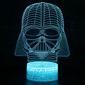 Detail Darth Vader 3d Lamp Nomer 10