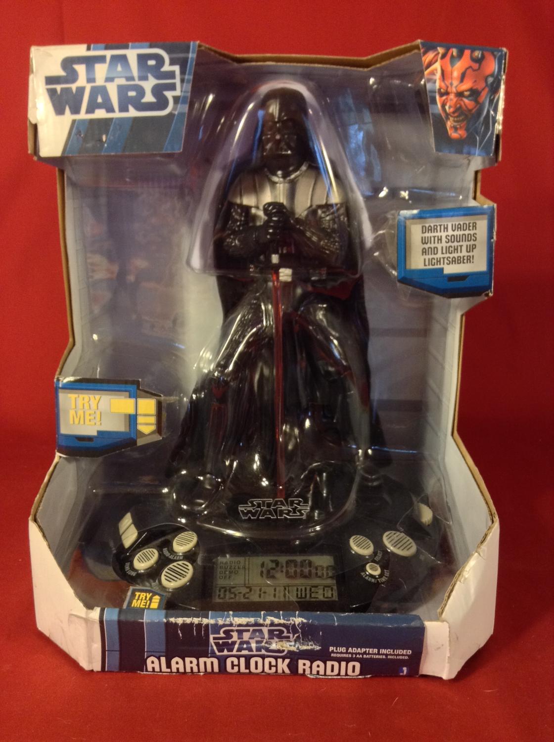 Detail Darth Vader Alarm Clock Radio Nomer 22