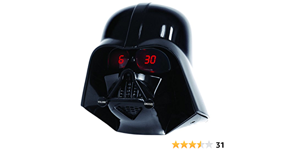 Detail Darth Vader Alarm Clock Radio Nomer 26