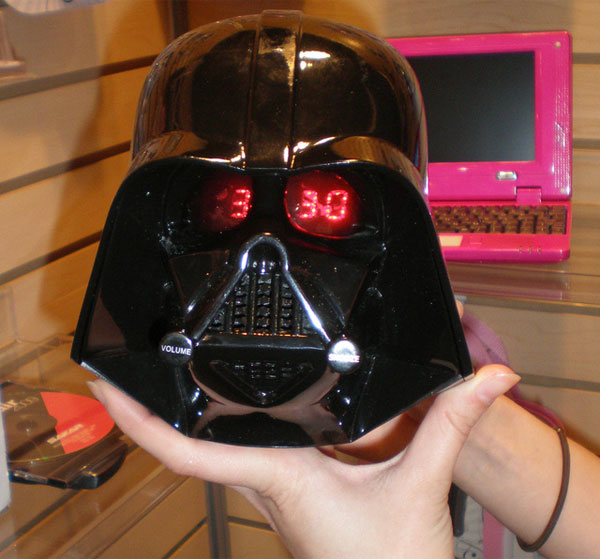 Detail Darth Vader Alarm Clock Radio Nomer 5