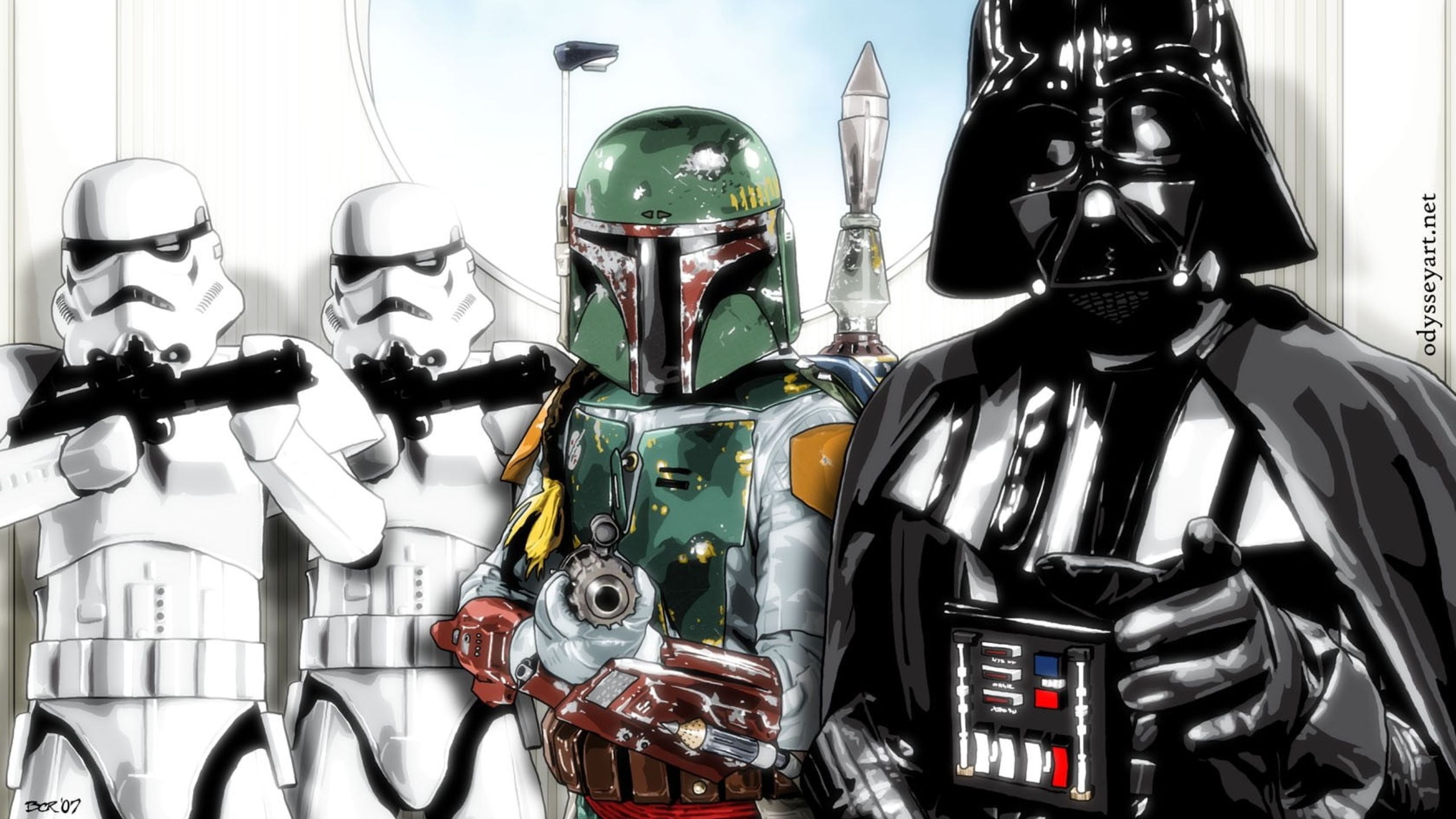 Detail Darth Vader And Stormtroopers Wallpaper Nomer 15