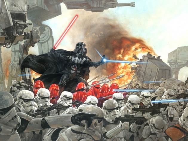 Detail Darth Vader And Stormtroopers Wallpaper Nomer 40
