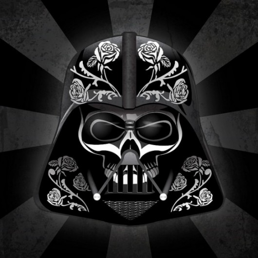 Detail Darth Vader Candy Skull Nomer 12