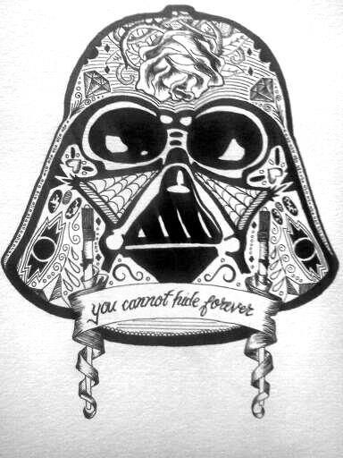 Detail Darth Vader Candy Skull Nomer 13