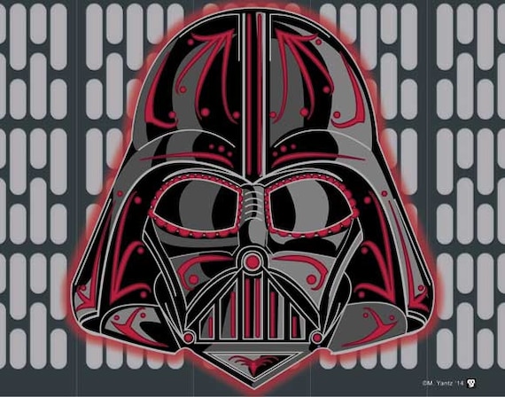 Detail Darth Vader Candy Skull Nomer 27