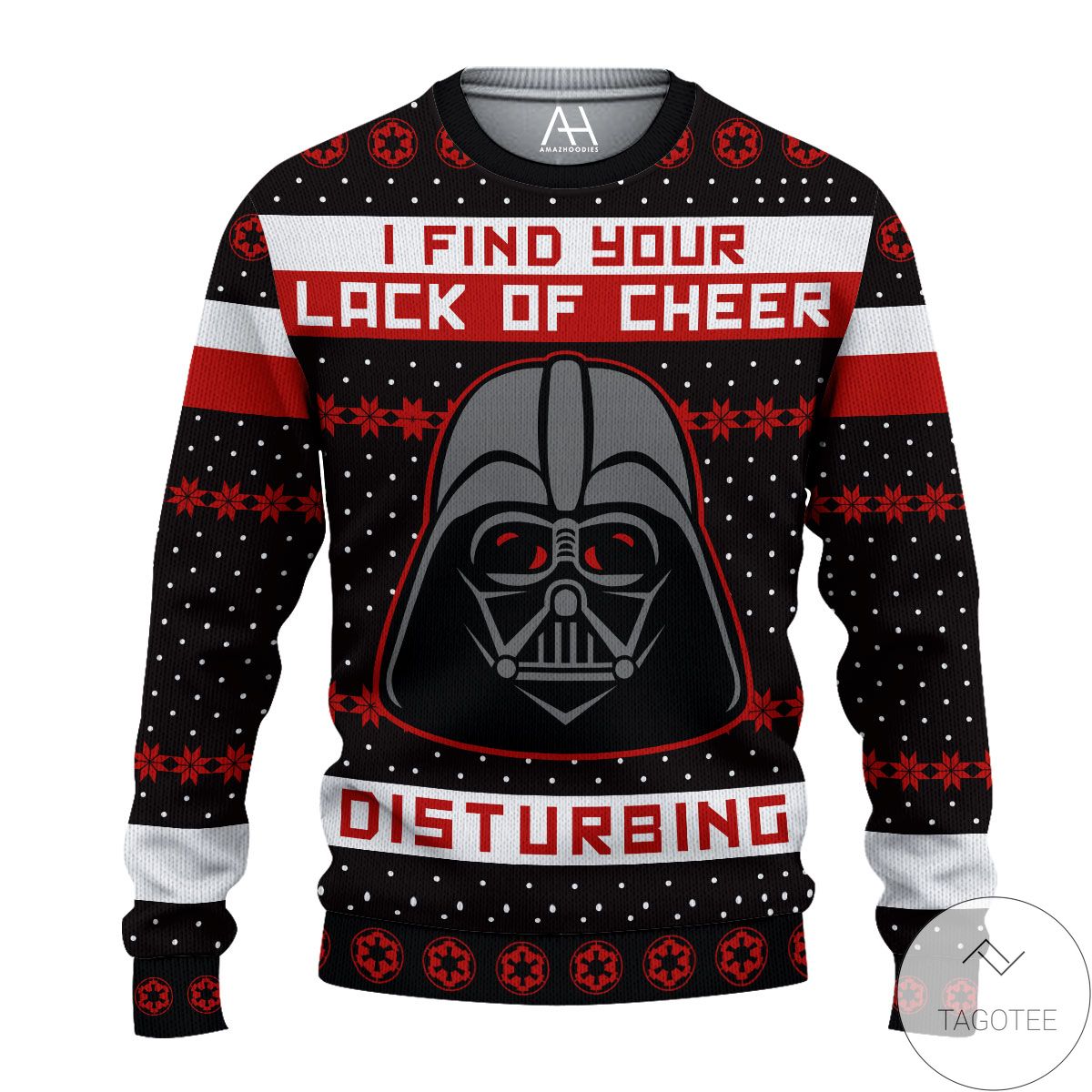 Detail Darth Vader Christmas Sweater Nomer 17