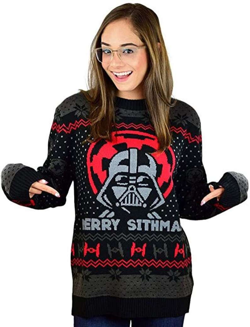 Detail Darth Vader Christmas Sweater Nomer 20