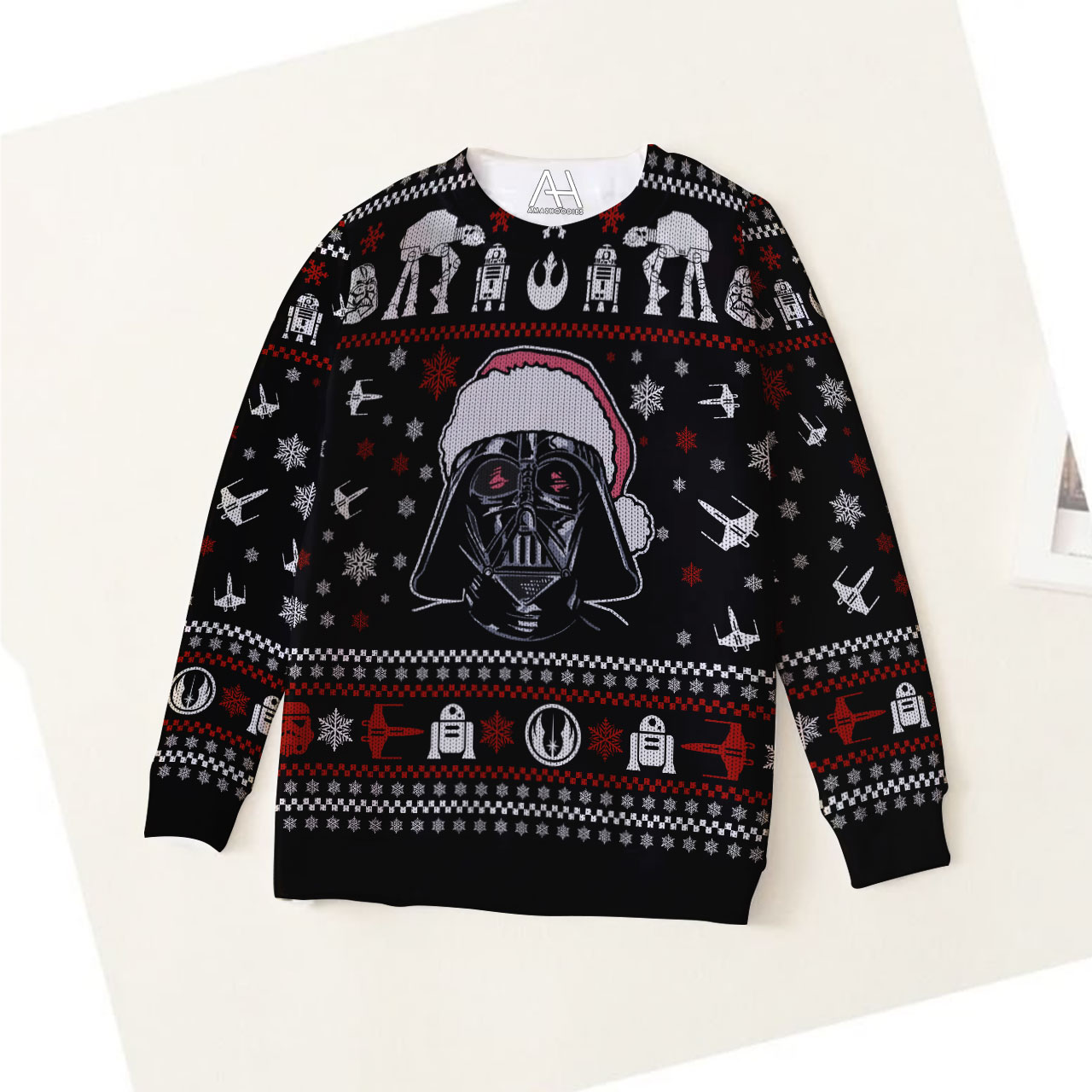 Detail Darth Vader Christmas Sweater Nomer 54