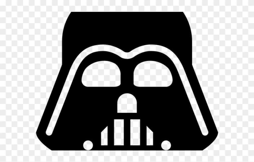 Detail Darth Vader Clipart Black And White Nomer 15