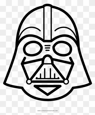 Detail Darth Vader Clipart Black And White Nomer 20