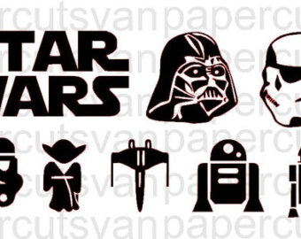 Detail Darth Vader Clipart Black And White Nomer 28