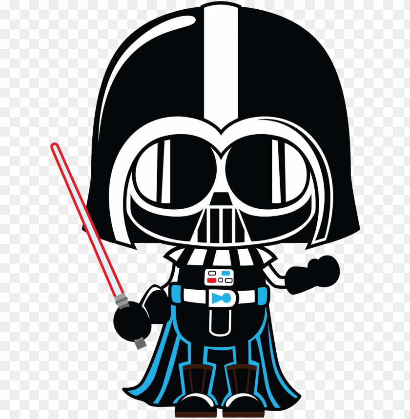 Detail Darth Vader Clipart Black And White Nomer 44