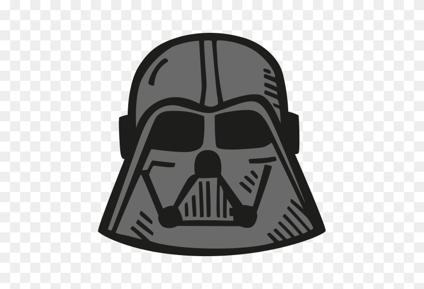 Detail Darth Vader Clipart Black And White Nomer 47