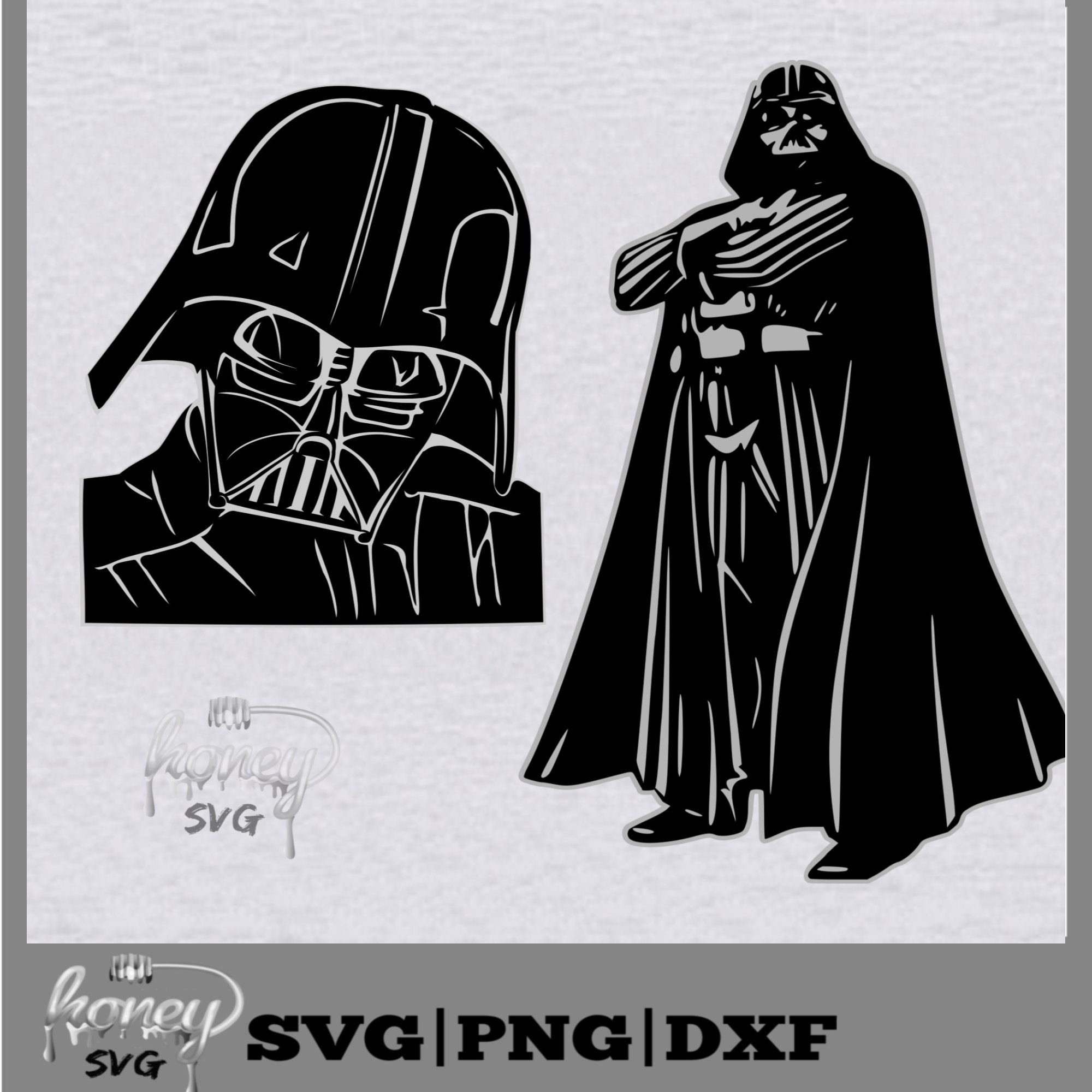 Detail Darth Vader Clipart Black And White Nomer 51