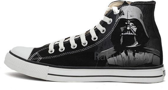 Detail Darth Vader Converse Nomer 2