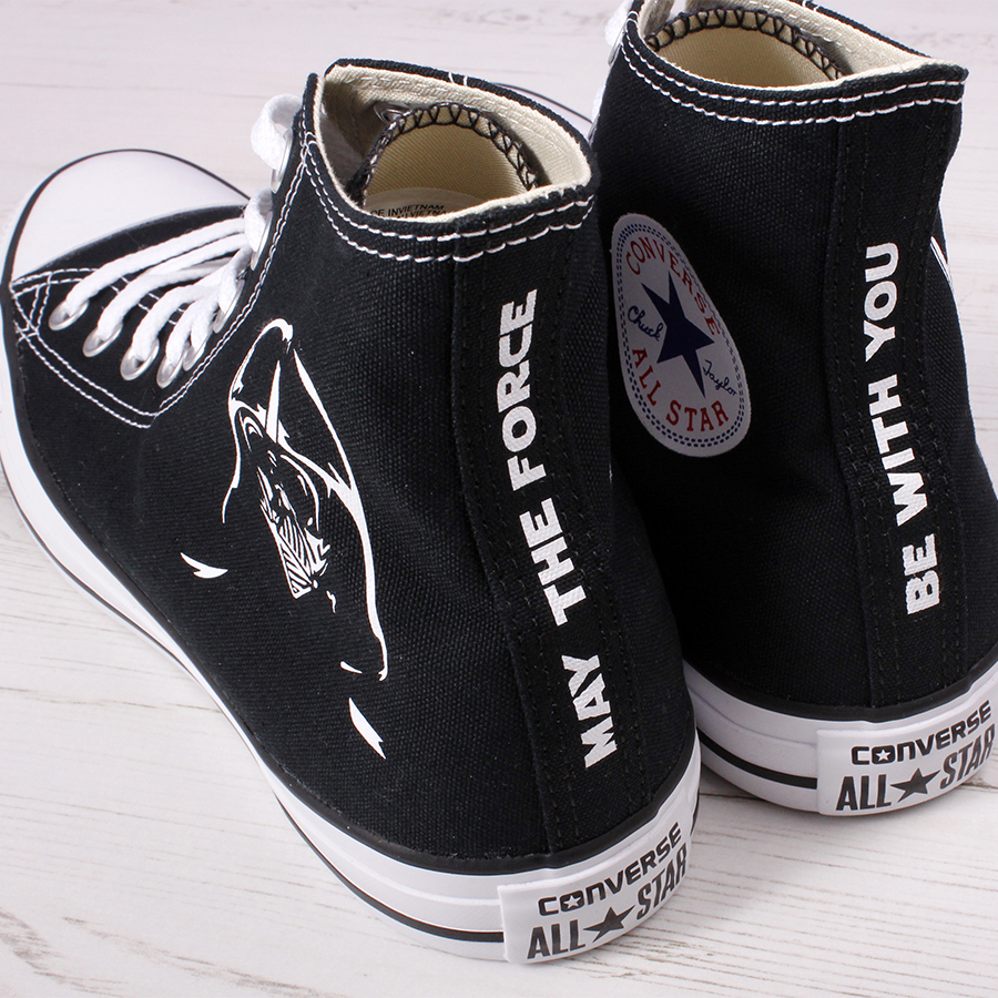 Detail Darth Vader Converse Nomer 18