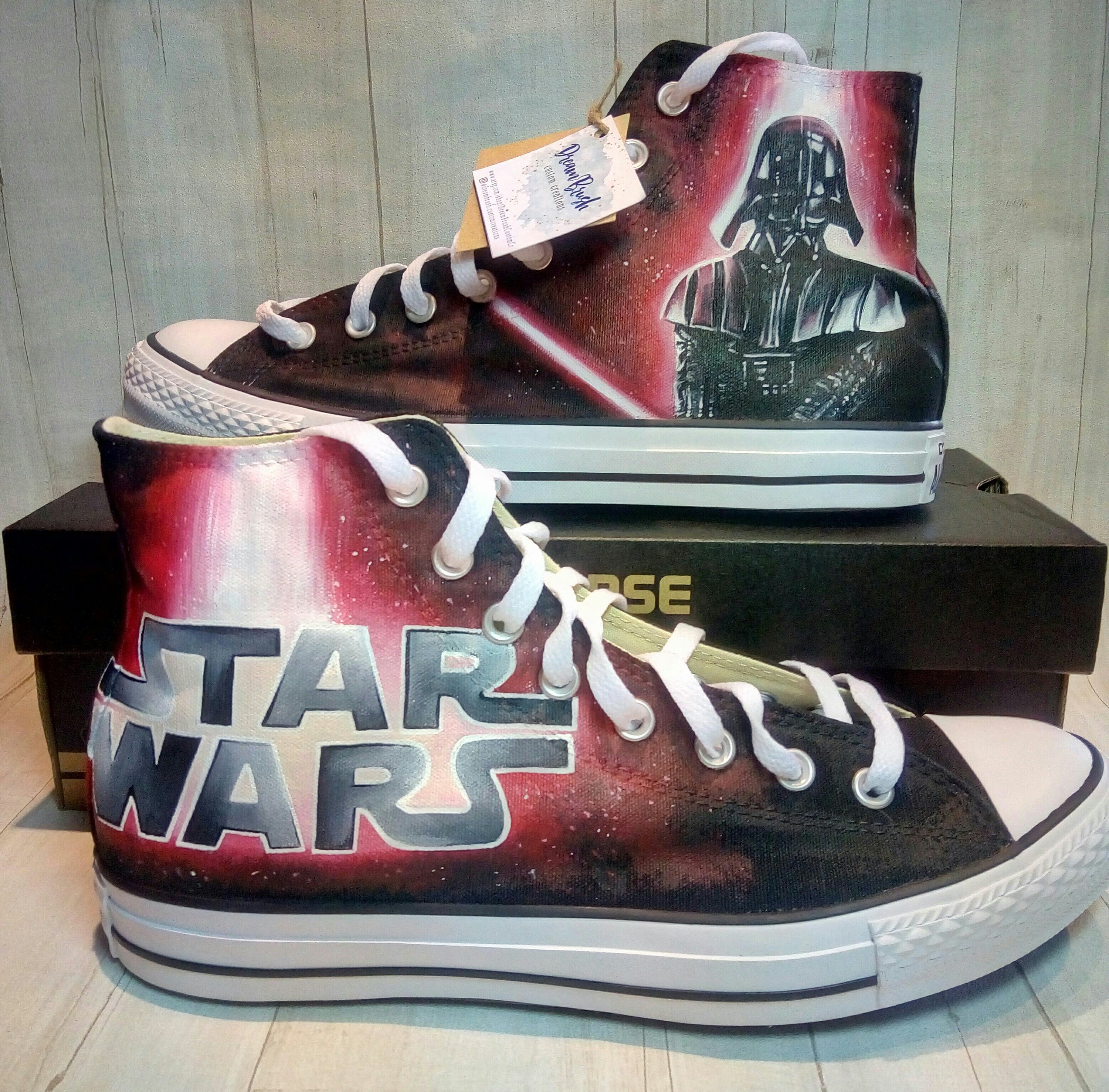 Detail Darth Vader Converse Nomer 19