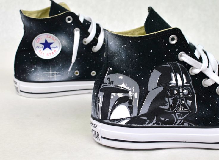 Detail Darth Vader Converse Nomer 5