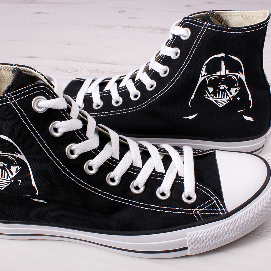 Detail Darth Vader Converse Nomer 9