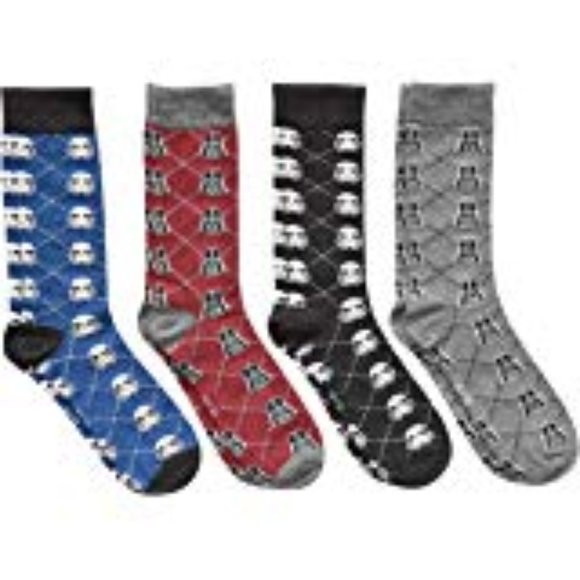 Detail Darth Vader Dress Socks Nomer 19