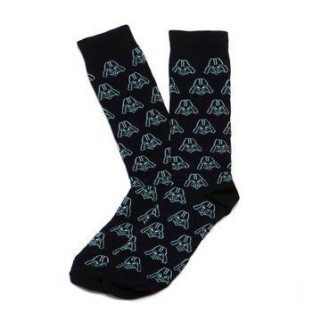Detail Darth Vader Dress Socks Nomer 31